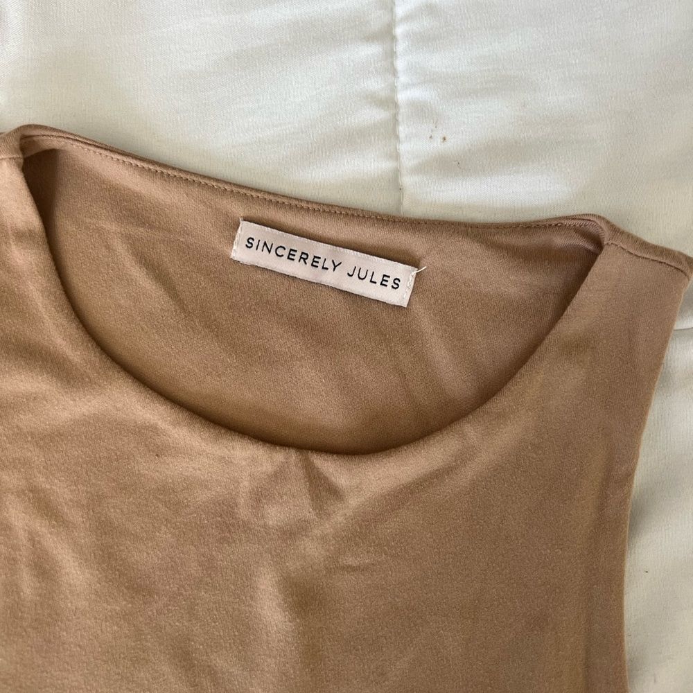 Beige Tank Top - Picture 2 of 3